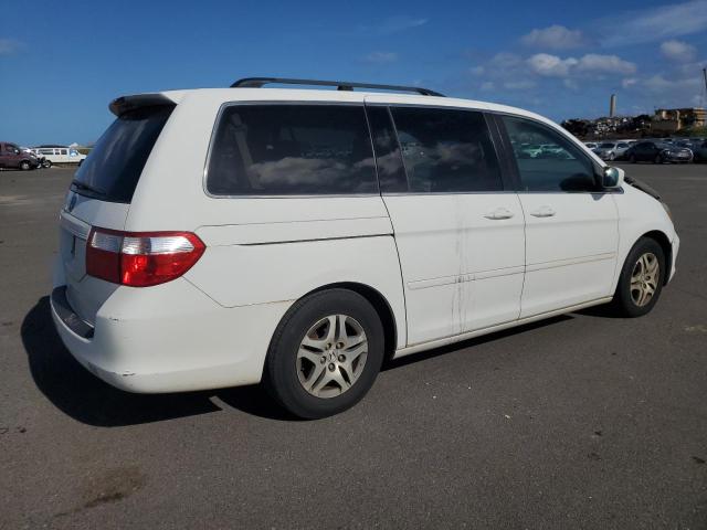 5FNRL38457B013233 - 2007 HONDA ODYSSEY EX WHITE photo 3