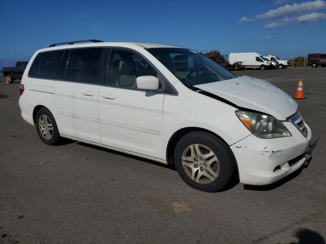 5FNRL38457B013233 - 2007 HONDA ODYSSEY EX WHITE photo 4