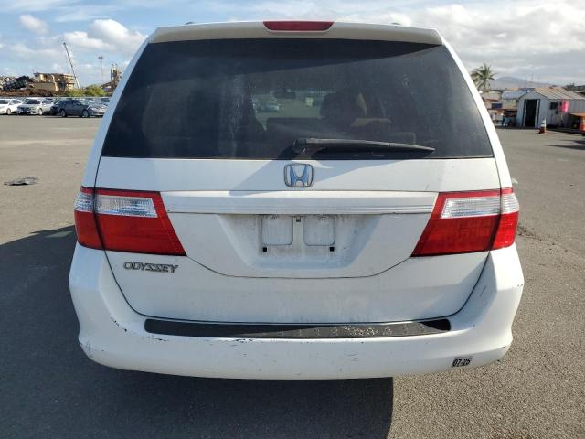 5FNRL38457B013233 - 2007 HONDA ODYSSEY EX WHITE photo 6