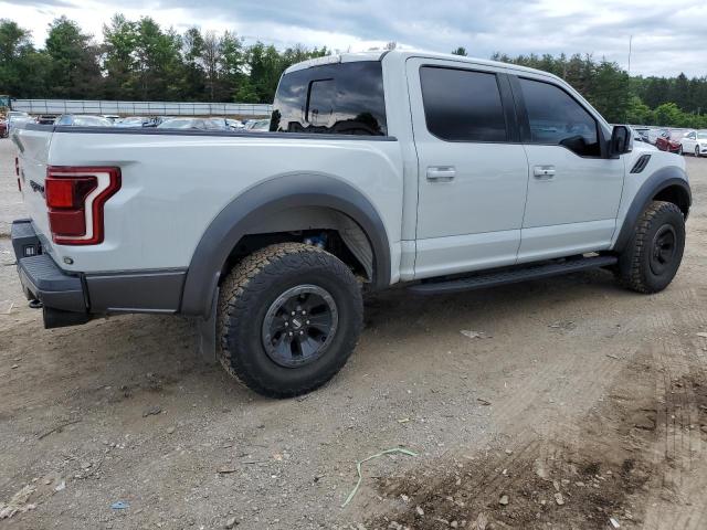 1FTFW1RG2HFC90216 - 2017 FORD F150 RAPTOR WHITE photo 3