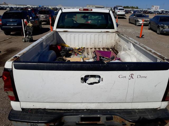 3GCEC14X57G177210 - 2007 CHEVROLET SILVERADO C1500 CLASSIC WHITE photo 6