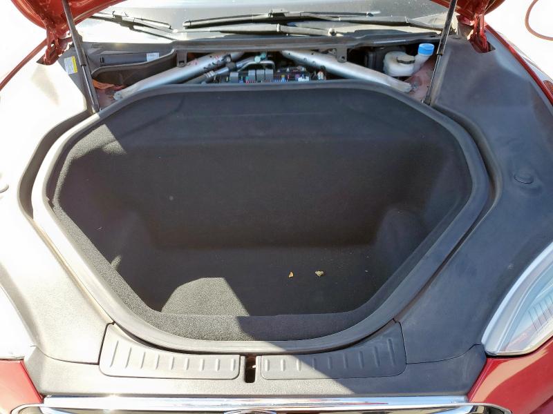 5YJSA1E25FF103267 - 2015 TESLA MODEL S RED photo 11