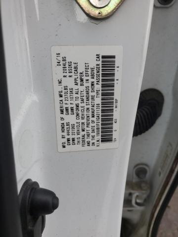 19UUB1F51GA011356 - 2016 ACURA TLX TECH WHITE photo 12