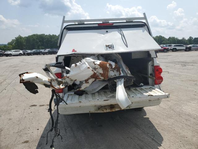 1D7RE2BK9BS586553 - 2011 DODGE DAKOTA ST WHITE photo 6