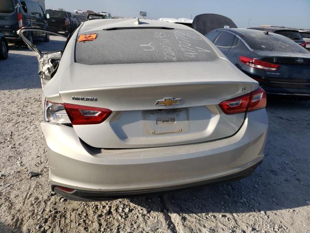 1G1ZE5ST3GF327988 - 2016 CHEVROLET MALIBU LT SILVER photo 6