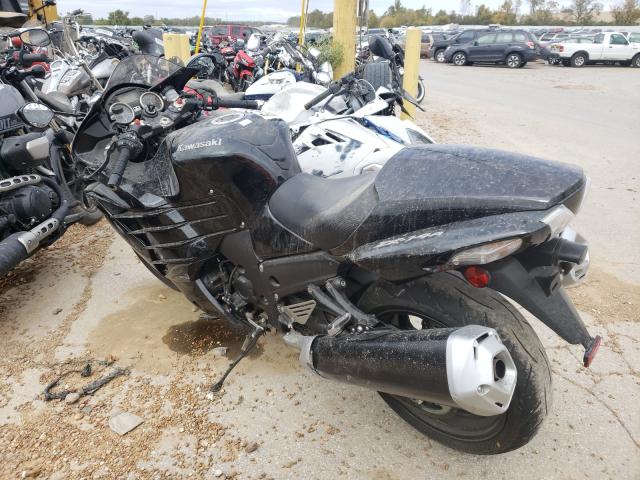 JKBZXNE15CA004986 - 2012 KAWASAKI ZX1400 EC BLACK photo 3