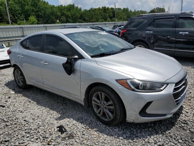 KMHD84LFXJU455462 - 2018 HYUNDAI ELANTRA SEL SILVER photo 4