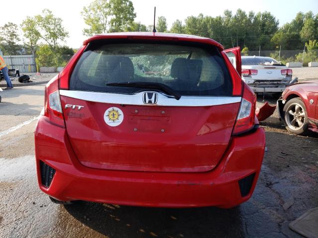 JHMGK5H7XGX018688 - 2016 HONDA FIT EX RED photo 6