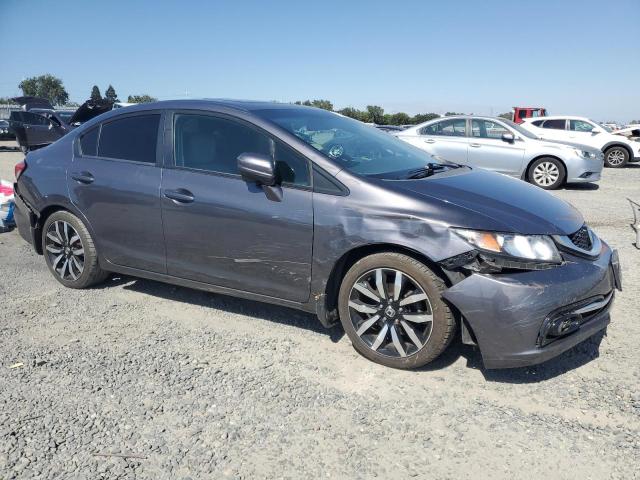 2HGFB2F96EH514171 - 2014 HONDA CIVIC EXL GRAY photo 4