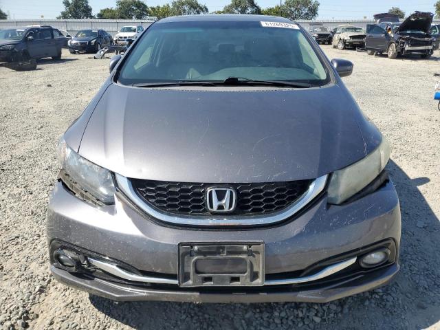 2HGFB2F96EH514171 - 2014 HONDA CIVIC EXL GRAY photo 5