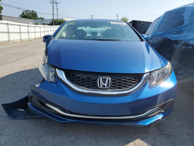 19XFB2F51DE060028 - 2013 HONDA CIVIC LX BLUE photo 5