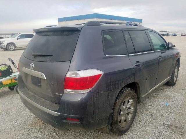 5TDBK3EH3DS232324 - 2013 TOYOTA HIGHLANDER BASE  photo 4