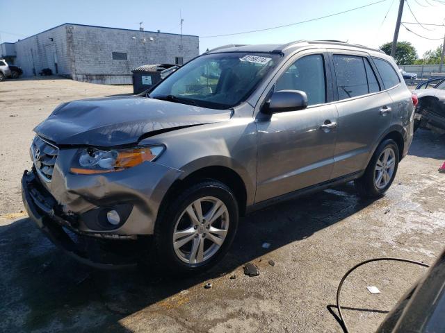 5XYZK3AB0BG013542 - 2011 HYUNDAI SANTA FE LIMITED GRAY photo 1