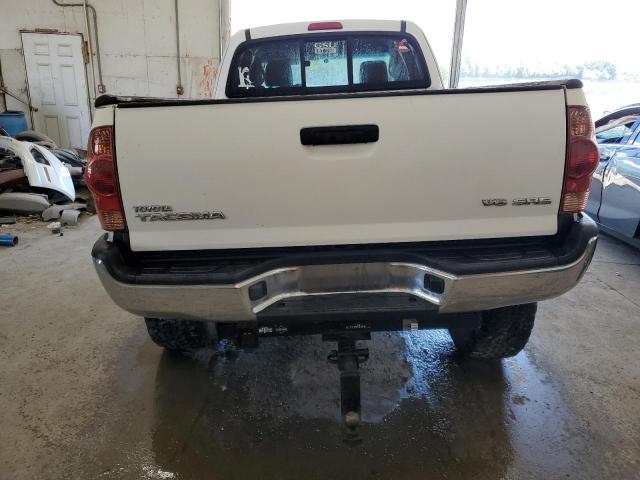 5TEUU42N95Z096739 - 2005 TOYOTA TACOMA ACCESS CAB WHITE photo 6