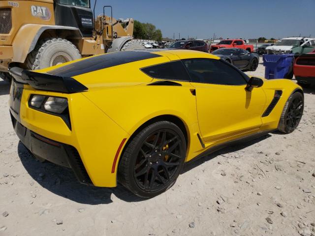 1G1YU2D63F5604292 - 2015 CHEVROLET CORVETTE Z06 3LZ YELLOW photo 3