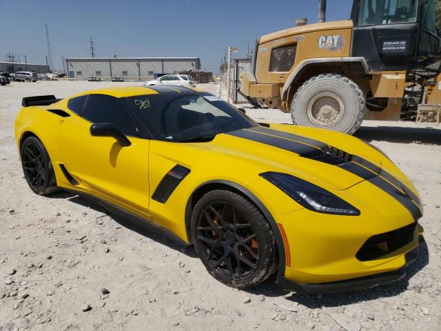 1G1YU2D63F5604292 - 2015 CHEVROLET CORVETTE Z06 3LZ YELLOW photo 4