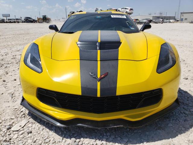 1G1YU2D63F5604292 - 2015 CHEVROLET CORVETTE Z06 3LZ YELLOW photo 5