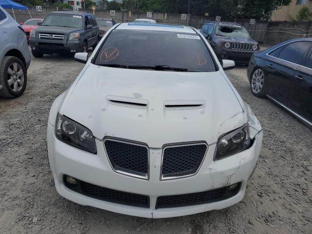 6G2EC57Y89L226344 - 2009 PONTIAC G8 GT WHITE photo 5