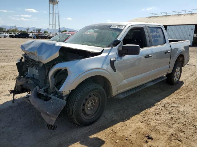 1FTFW1P87NKE01163 - 2022 FORD F150 POLICE RESPONDER GRAY photo 1