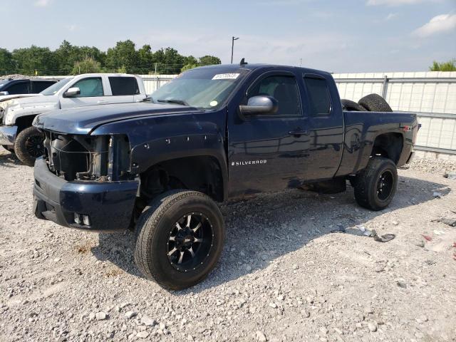 2GCEK19J671573534 - 2007 CHEVROLET SILVERADO2 K1500 BLUE photo 1