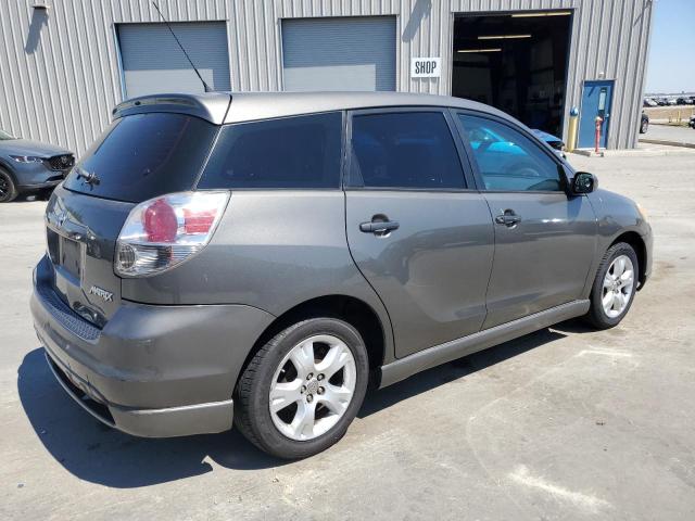 2T1KR30E28C696857 - 2008 TOYOTA COROLLA MA XR GRAY photo 3