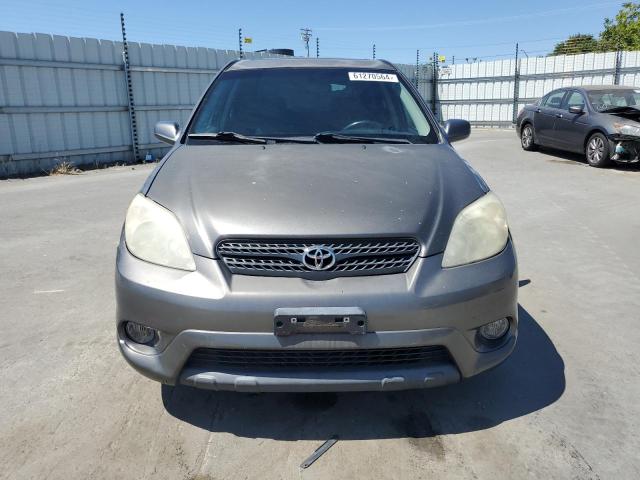 2T1KR30E28C696857 - 2008 TOYOTA COROLLA MA XR GRAY photo 5