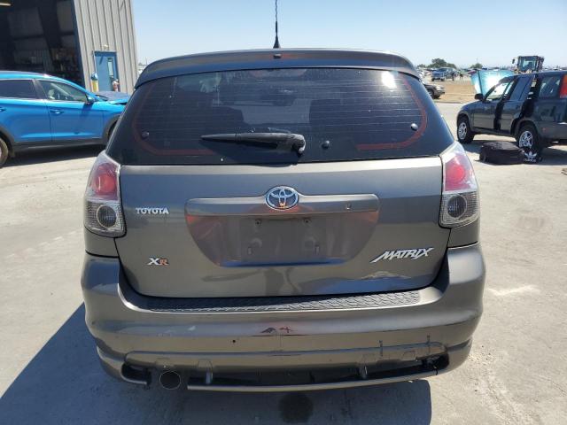 2T1KR30E28C696857 - 2008 TOYOTA COROLLA MA XR GRAY photo 6