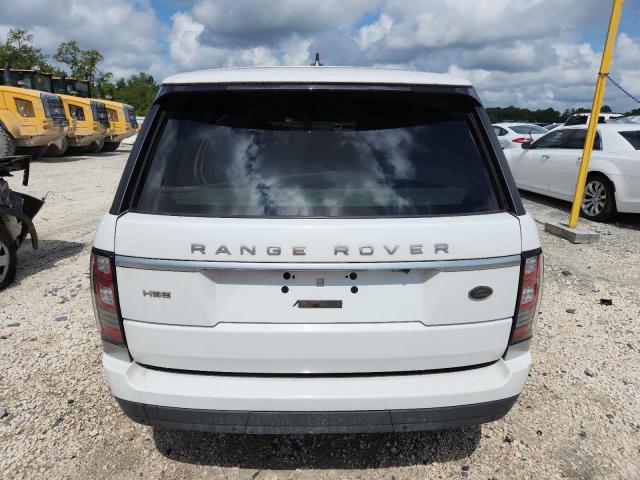 SALGS2VF8GA250584 - 2016 LAND ROVER RANGE ROVE HSE WHITE photo 6