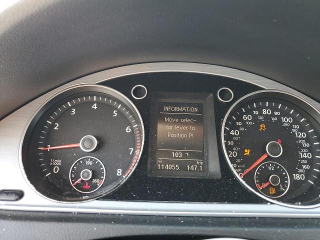 WVWBN7AN2GE515544 - 2016 VOLKSWAGEN CC BASE SILVER photo 9