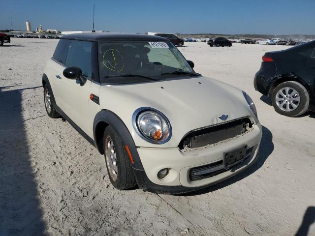 WMWSU3C58DT549601 - 2013 MINI COOPER CREAM photo 1