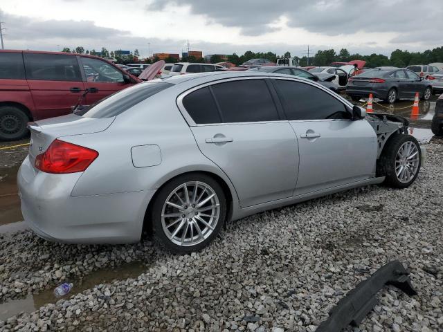 JN1CV6AR2AM253994 - 2010 INFINITI G37 SILVER photo 3