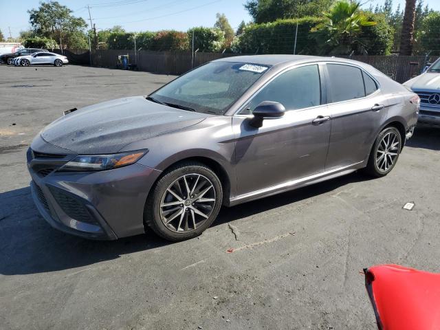 4T1G11AK3PU091796 - 2023 TOYOTA CAMRY SE NIGHT SHADE CHARCOAL photo 1