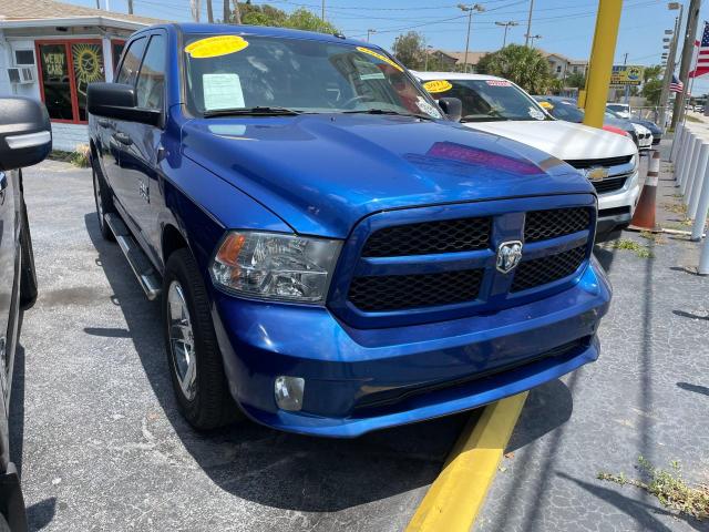 3C6RR6KG2JG249849 - 2018 RAM 1500 ST BLUE photo 1