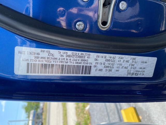 3C6RR6KG2JG249849 - 2018 RAM 1500 ST BLUE photo 10