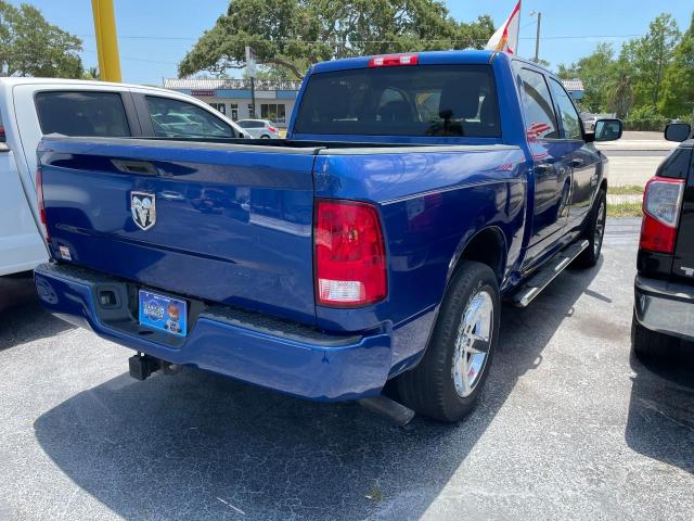 3C6RR6KG2JG249849 - 2018 RAM 1500 ST BLUE photo 4