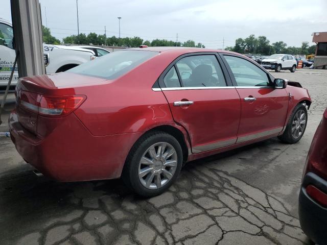 3LNHL2GC7BR757515 - 2011 LINCOLN MKZ RED photo 3