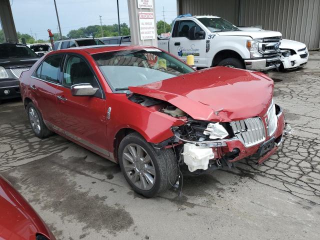 3LNHL2GC7BR757515 - 2011 LINCOLN MKZ RED photo 4