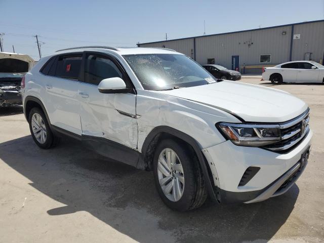 1V2KE2CA2MC225937 - 2021 VOLKSWAGEN ATLAS CROS SE Белый фото 4