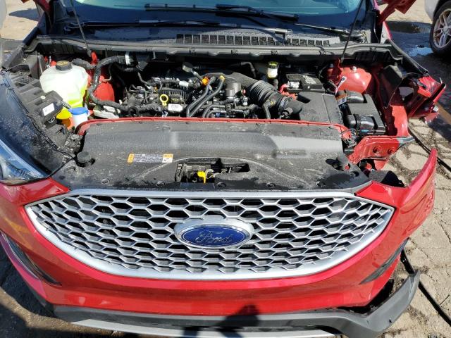 2FMPK4J99RBA62307 - 2024 FORD EDGE SEL RED photo 12