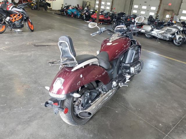 JH2SC6800EK000445 - 2014 HONDA GL1800 C BURGUNDY photo 4