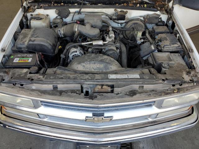 1GNEK13R8TJ371722 - 1996 CHEVROLET TAHOE K1500 WHITE photo 12