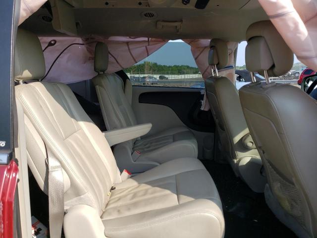 2C4RC1BG0DR659657 - 2013 CHRYSLER TOWN & COU TOURING RED photo 10