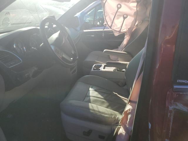 2C4RC1BG0DR659657 - 2013 CHRYSLER TOWN & COU TOURING RED photo 7