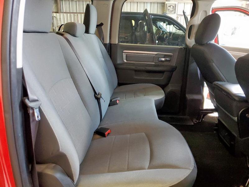 1C6RR6LG5MS539899 - 2021 RAM 1500 CLASS SLT წითელი ფოტო 10