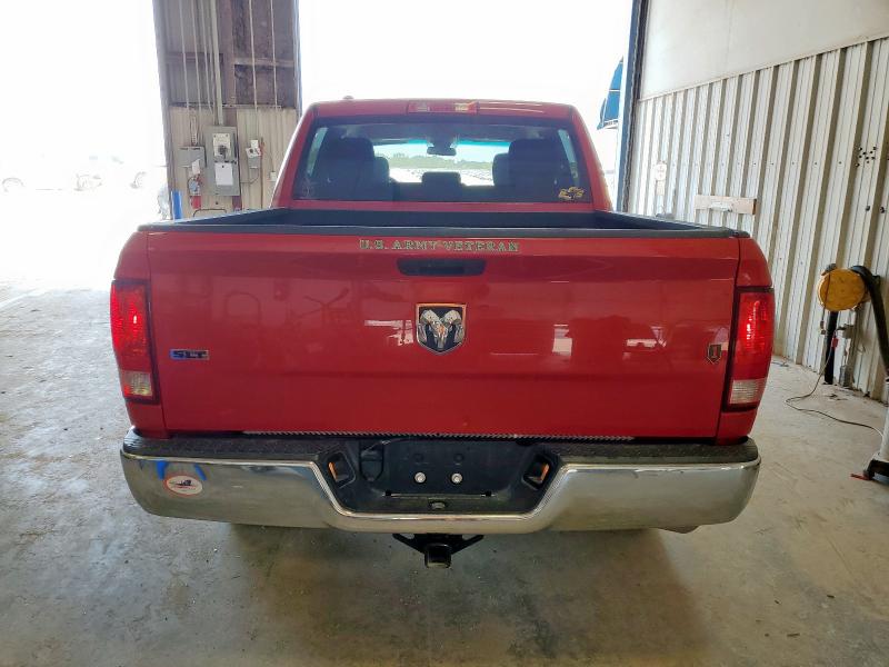 1C6RR6LG5MS539899 - 2021 RAM 1500 CLASS SLT წითელი ფოტო 6