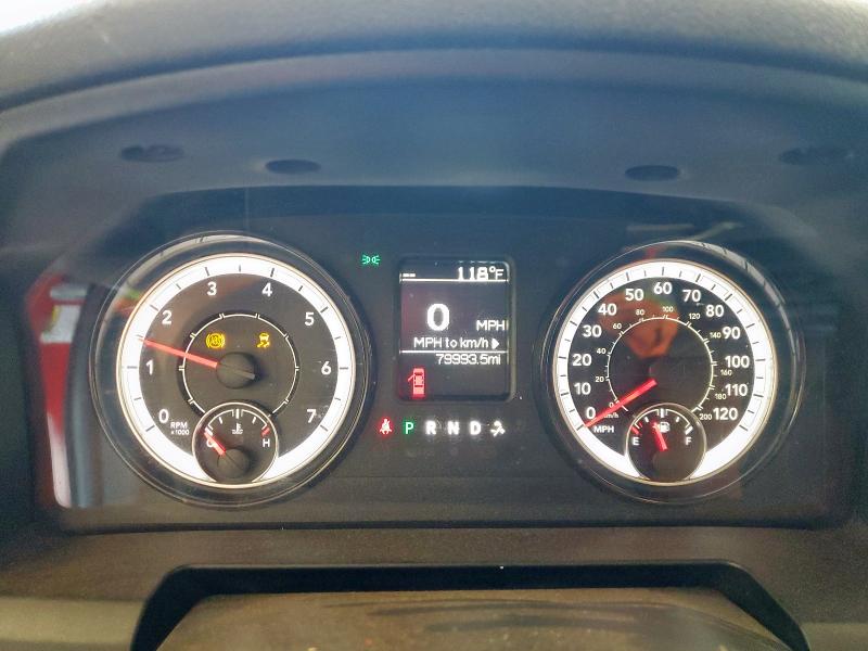 1C6RR6LG5MS539899 - 2021 RAM 1500 CLASS SLT წითელი ფოტო 9