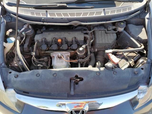 2HGFA16679H354729 - 2009 HONDA CIVIC LX-S GRAY photo 11