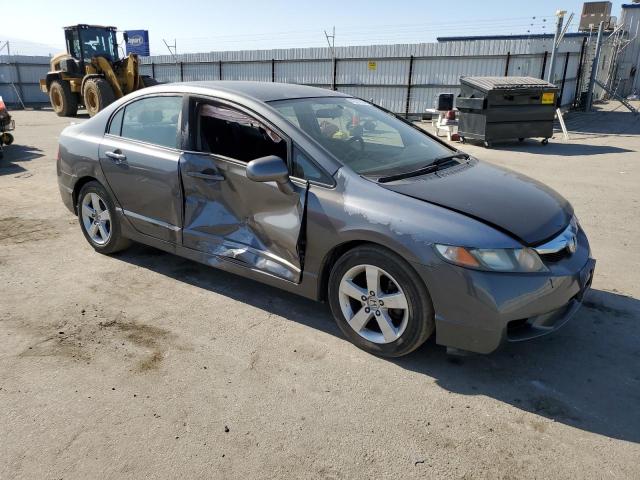 2HGFA16679H354729 - 2009 HONDA CIVIC LX-S GRAY photo 4