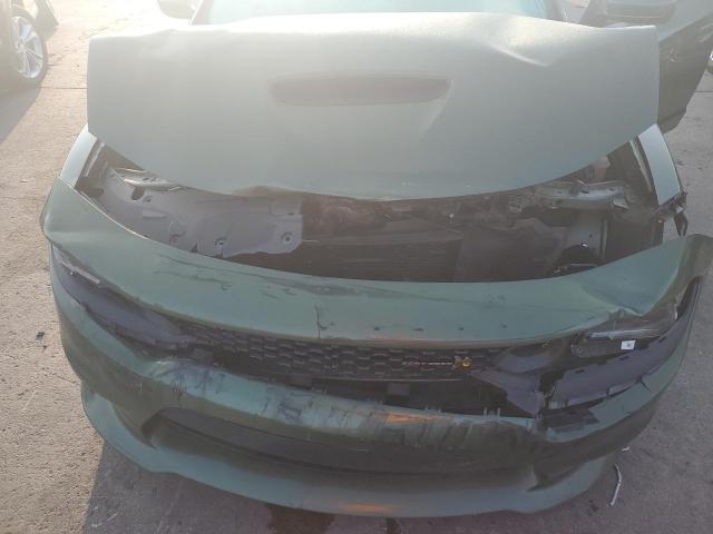 2C3CDXGJ4KH675619 - 2019 DODGE CHARGER SCAT PACK GREEN photo 11