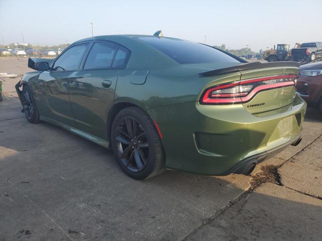 2C3CDXGJ4KH675619 - 2019 DODGE CHARGER SCAT PACK GREEN photo 2